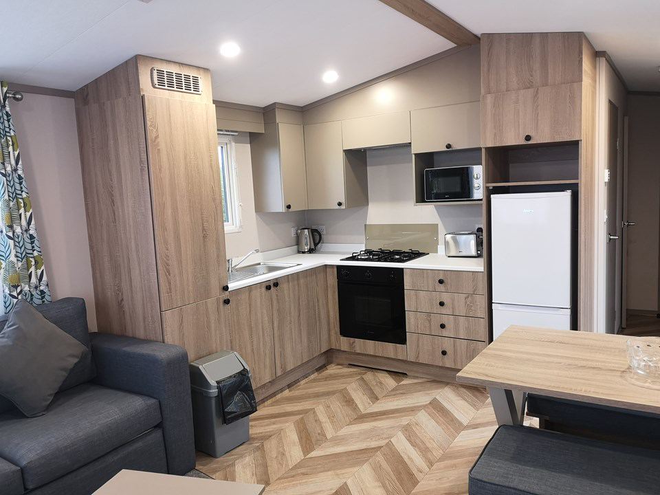 Caravan kitchen