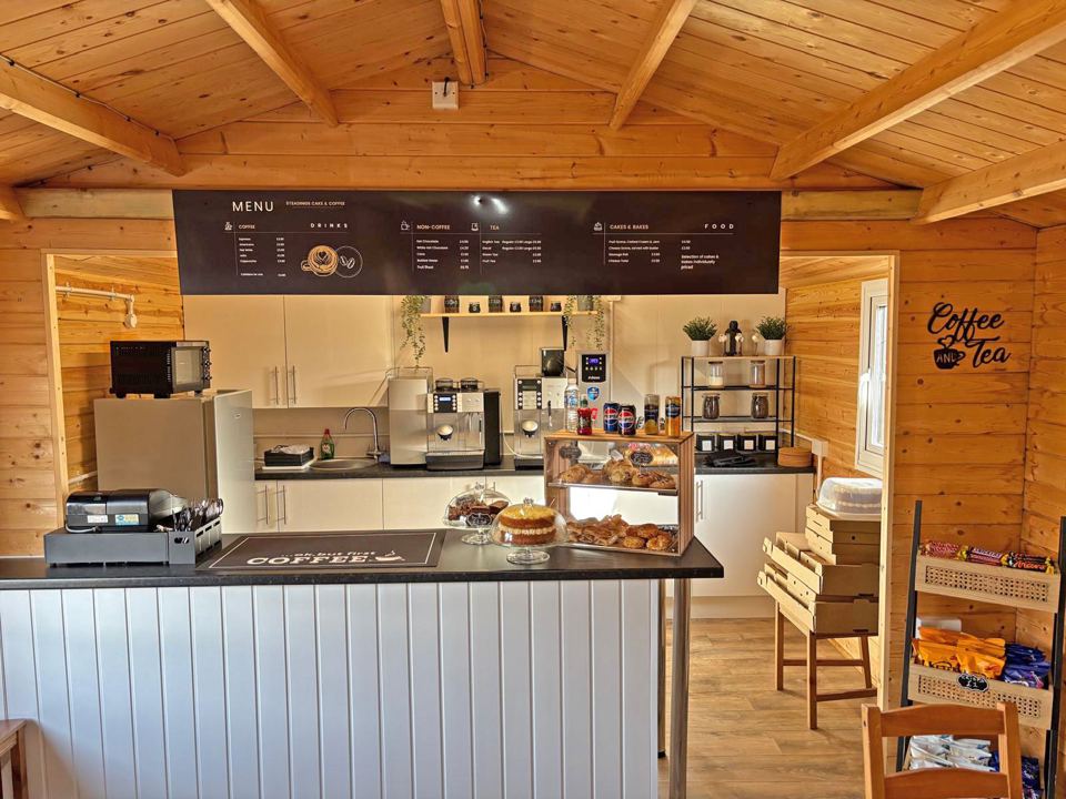 Coffee and snacks hut