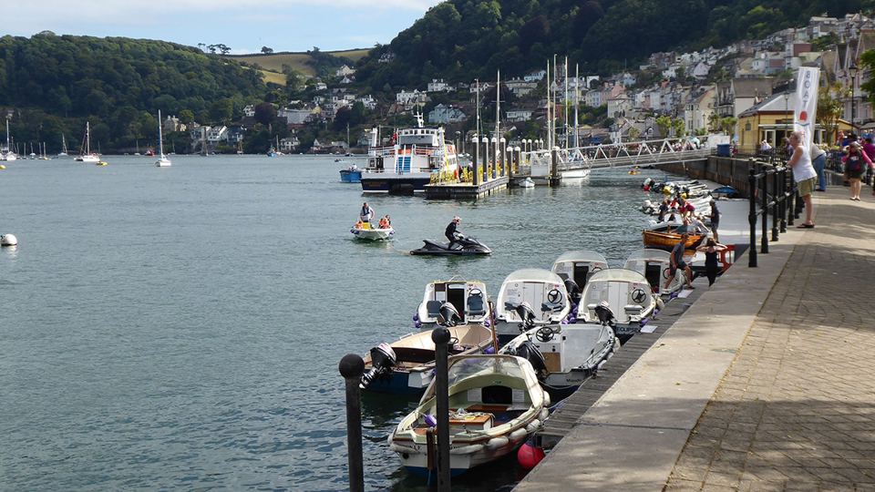Harbour boats along the quay