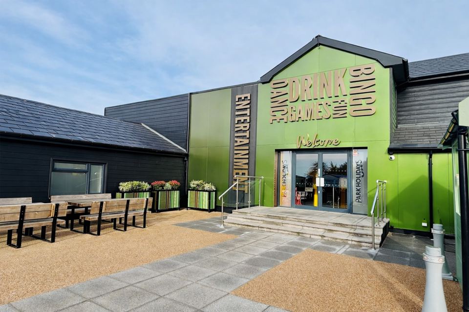 Clubhouse entrance
