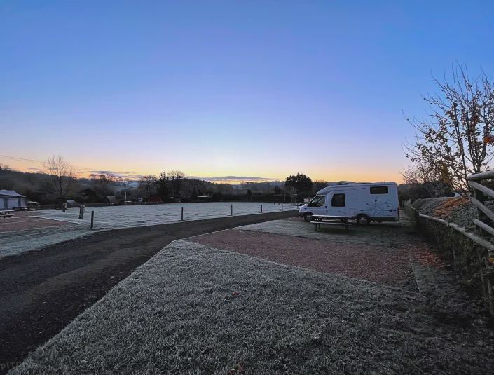 Pitches at dawn