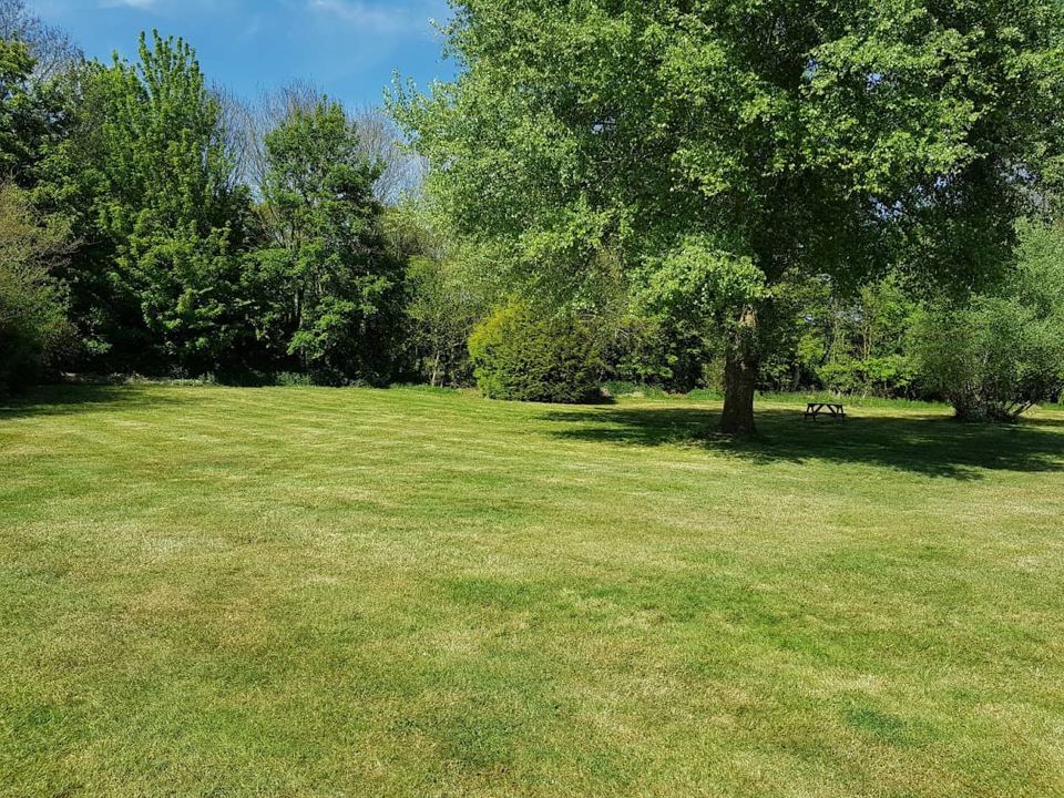 Open grass pitches