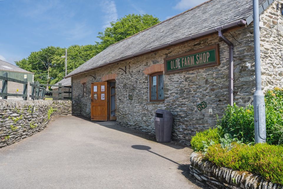 Farm shop in the stone barn
