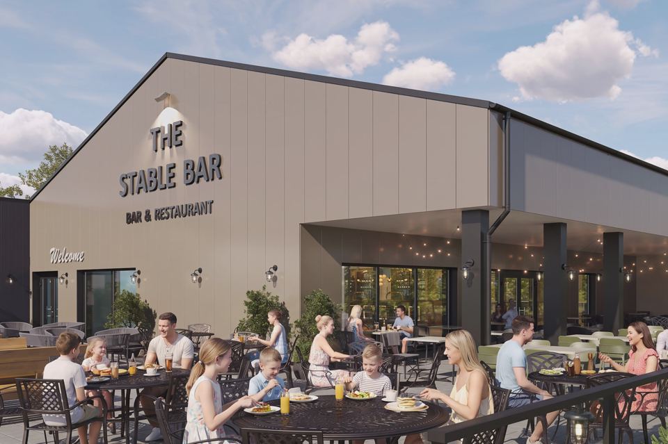 The Stable Bar and restaurant exterior