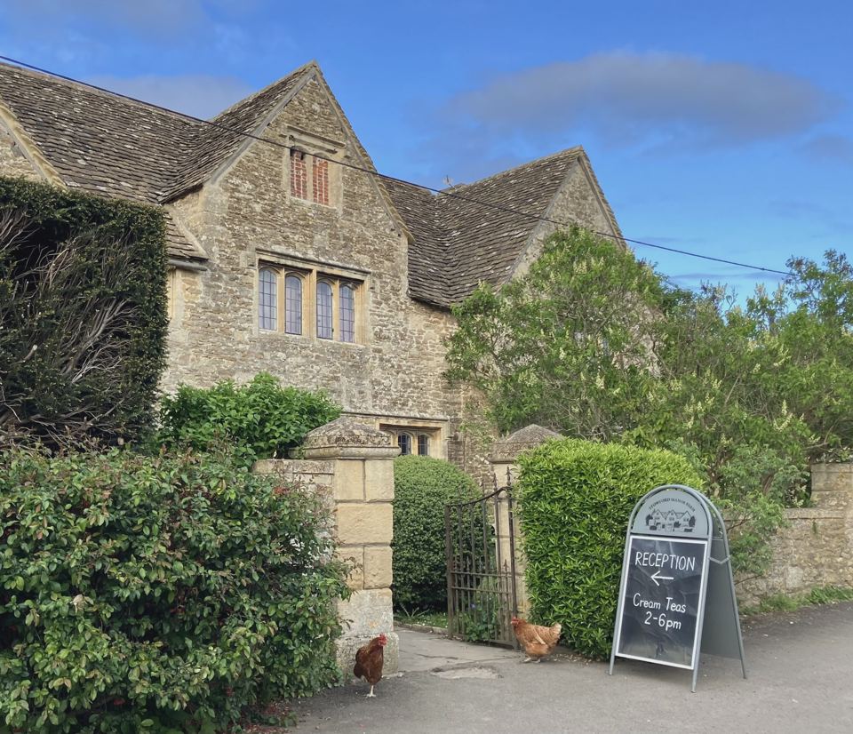 Reception at the manor house