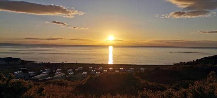 Sunset over the Moray Firth