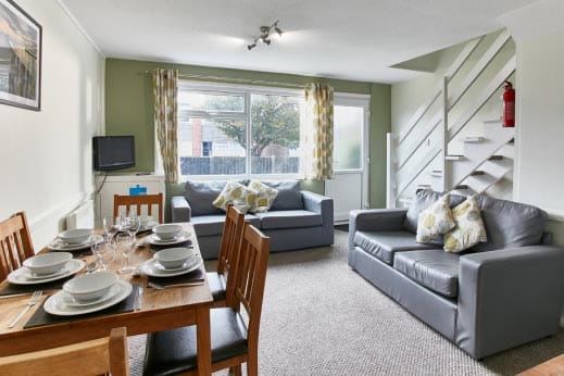 Lounge and dining area