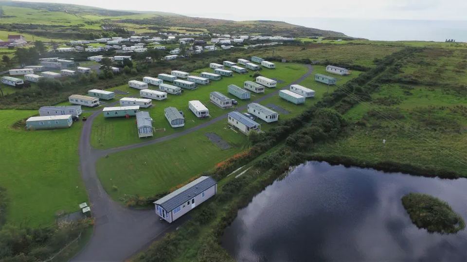 Park beside the wildlife loch