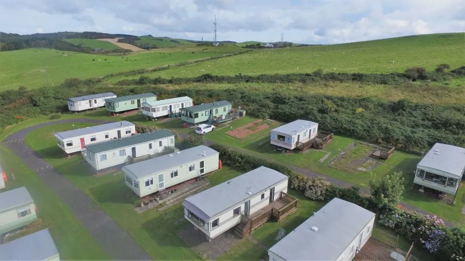 Holiday homes from above