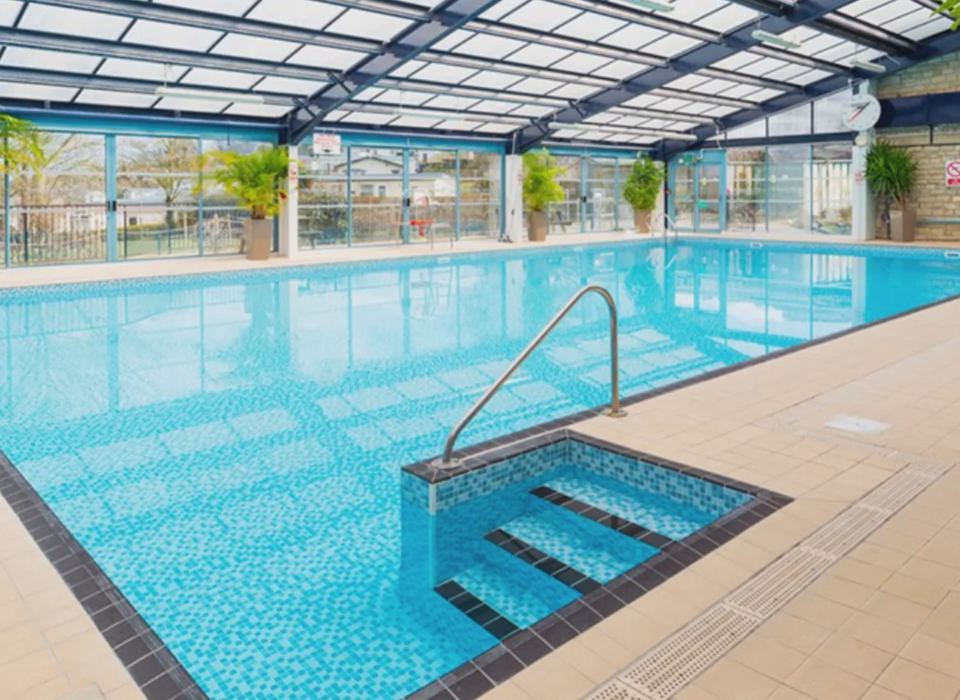 Pool with steps