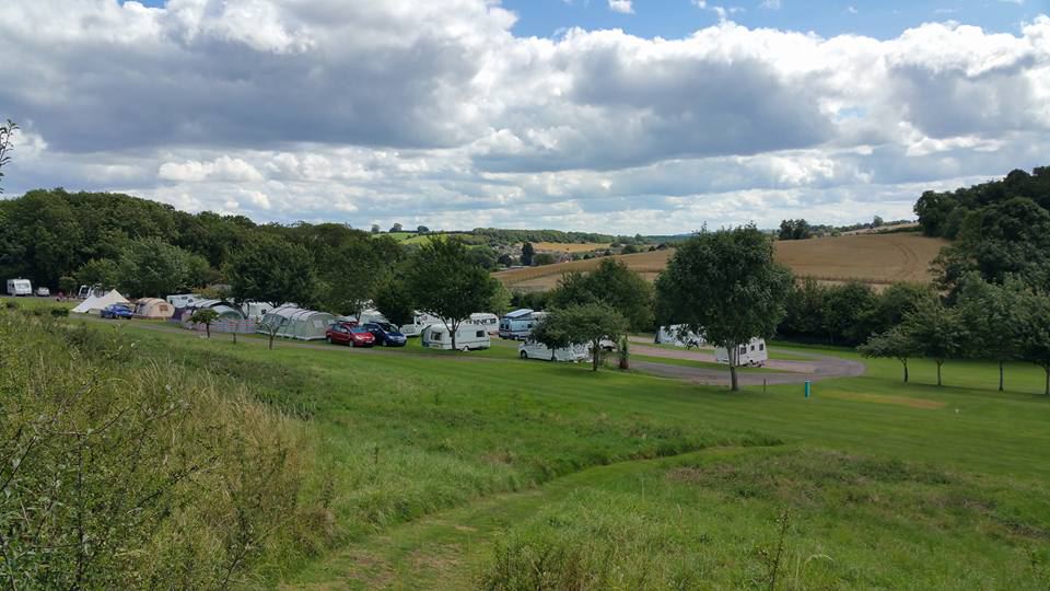 Pitches with views over the fields