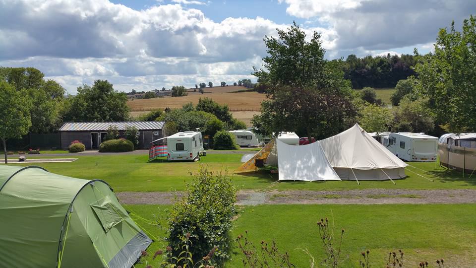 Tents and a bell tent