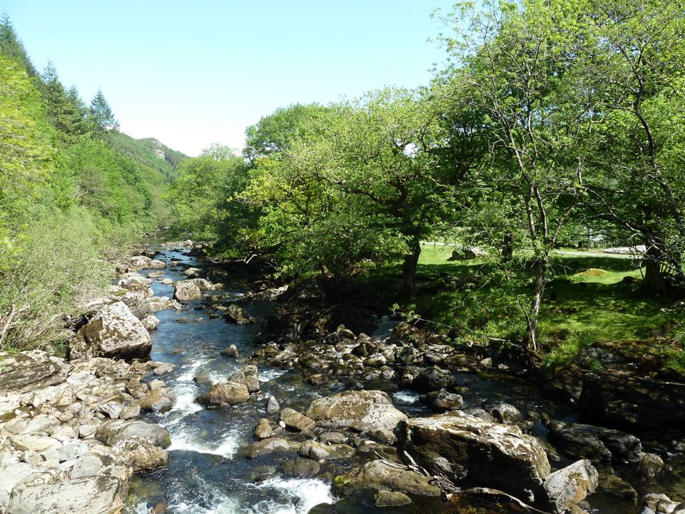 Lledr river rapids
