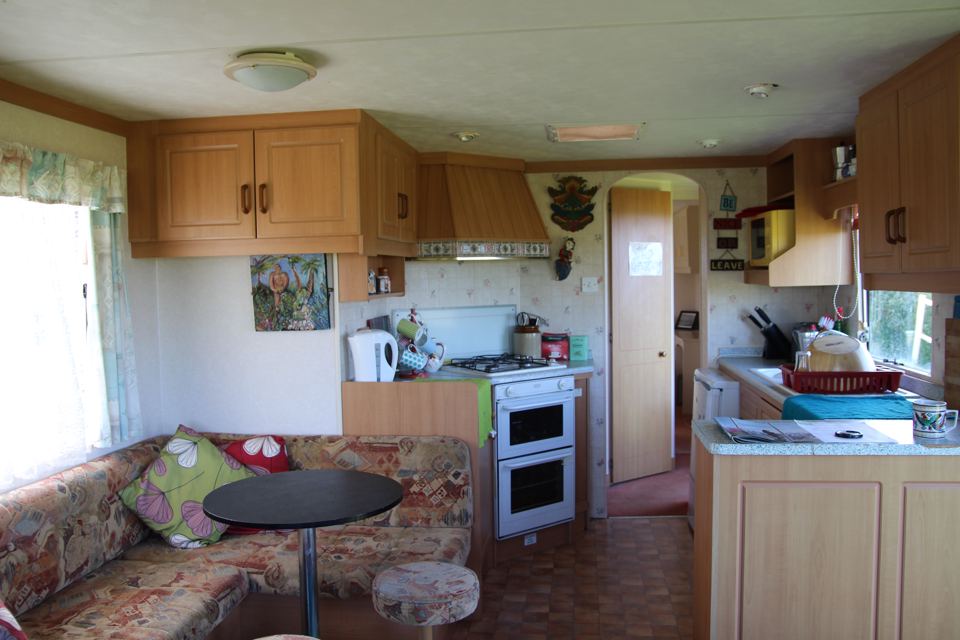 Caravan kitchen