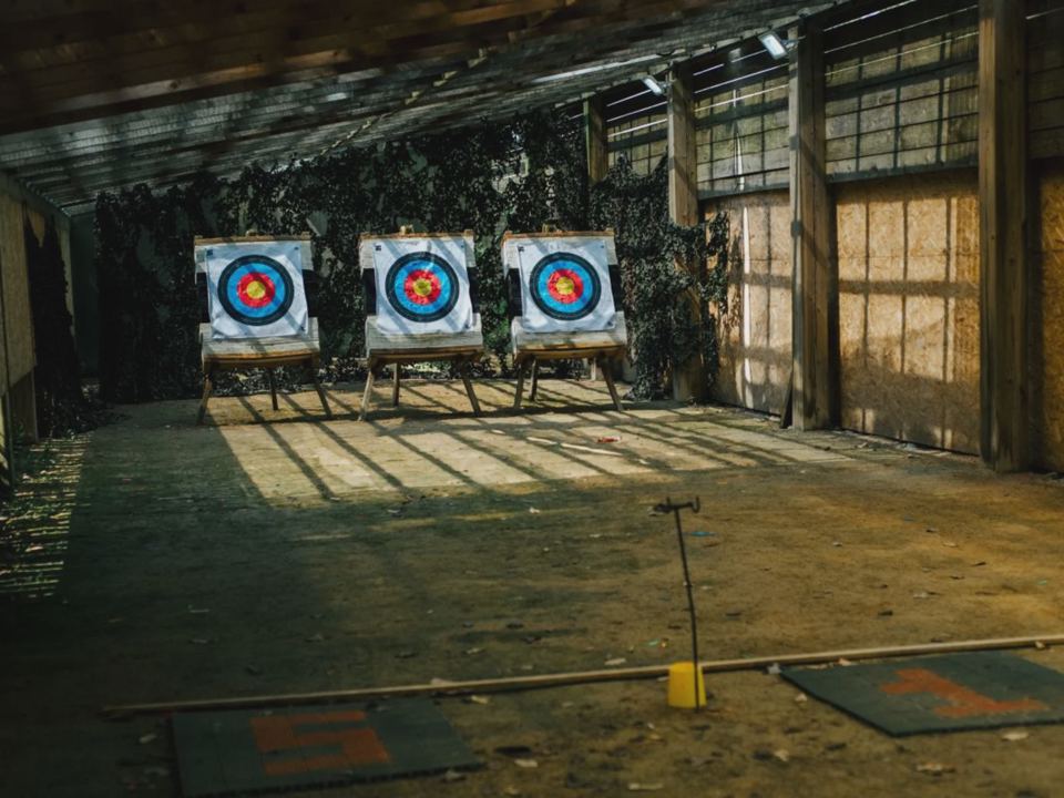 Indoor archery range