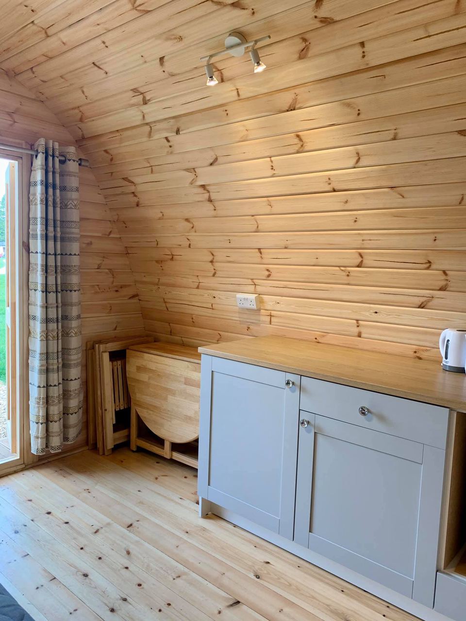 Pod kitchen area