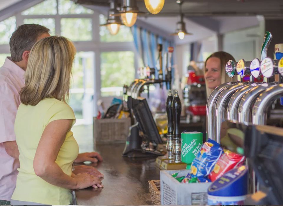 The bar
