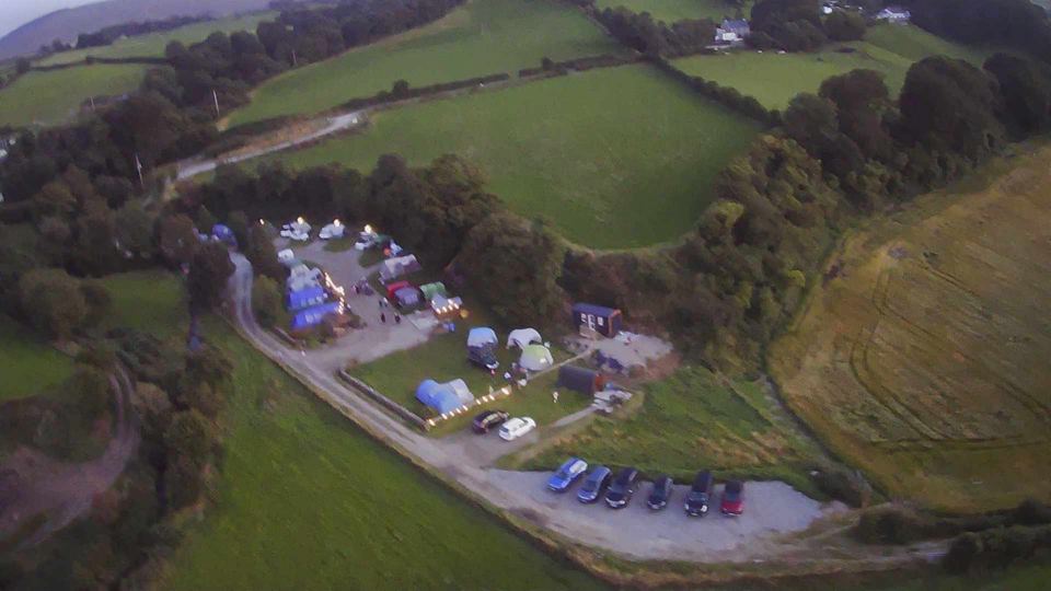 The site from above