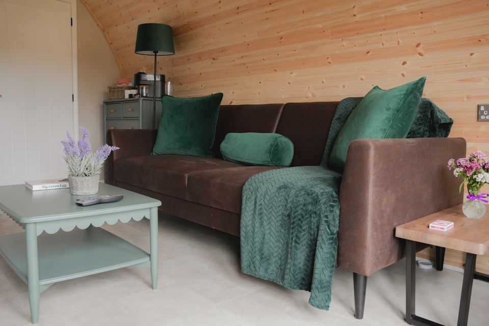 Pod living area