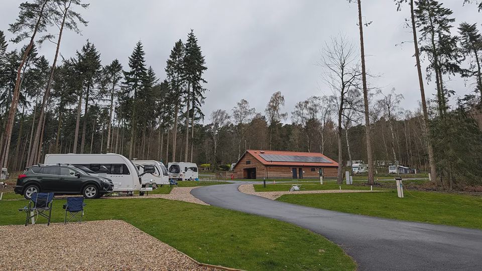 Pitches and amenity building