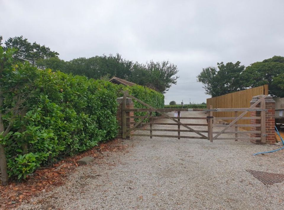 Gated entrance