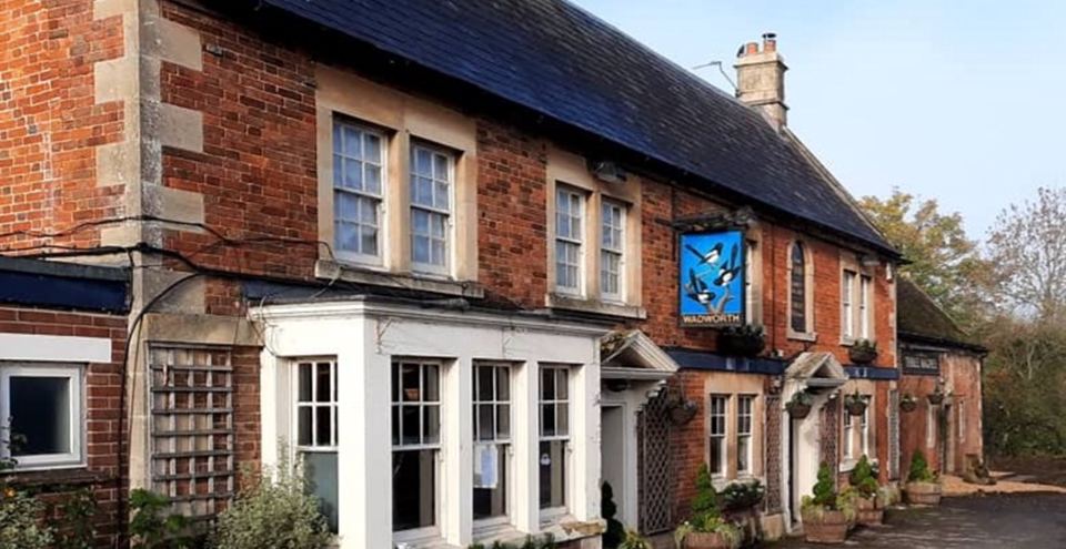 The pub from the road