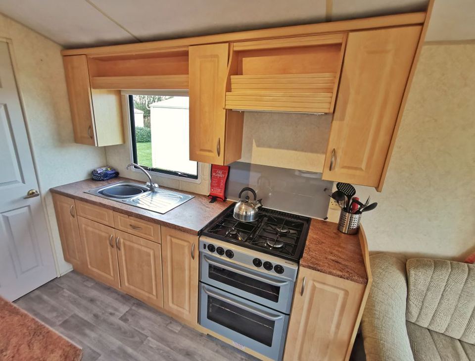Caravan kitchen