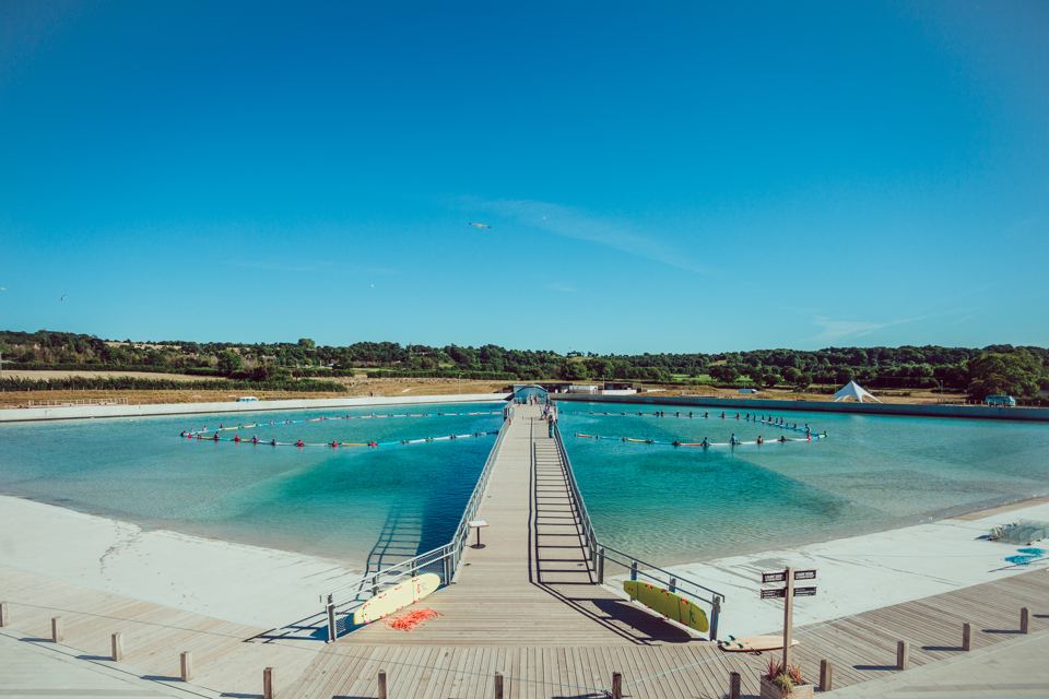 The surf lake