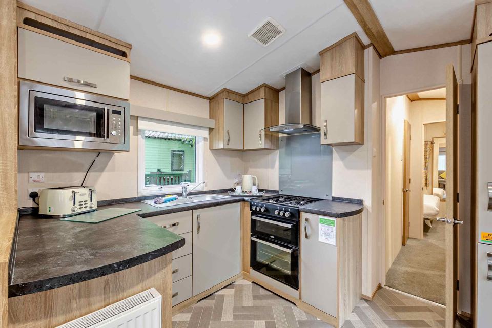 Caravan kitchen
