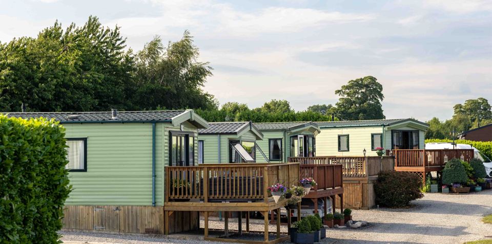Holiday homes on the park