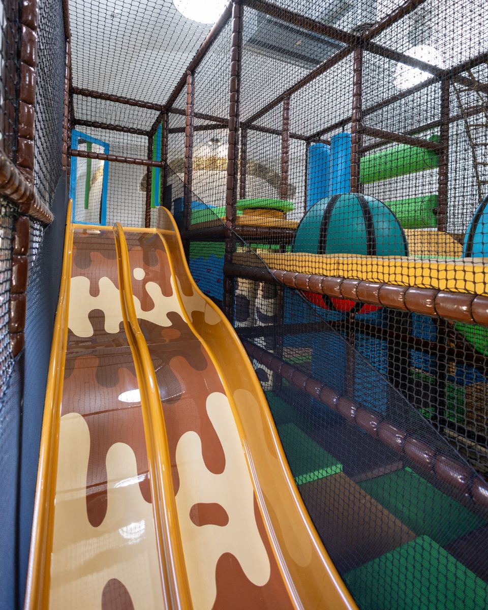 Soft play slides