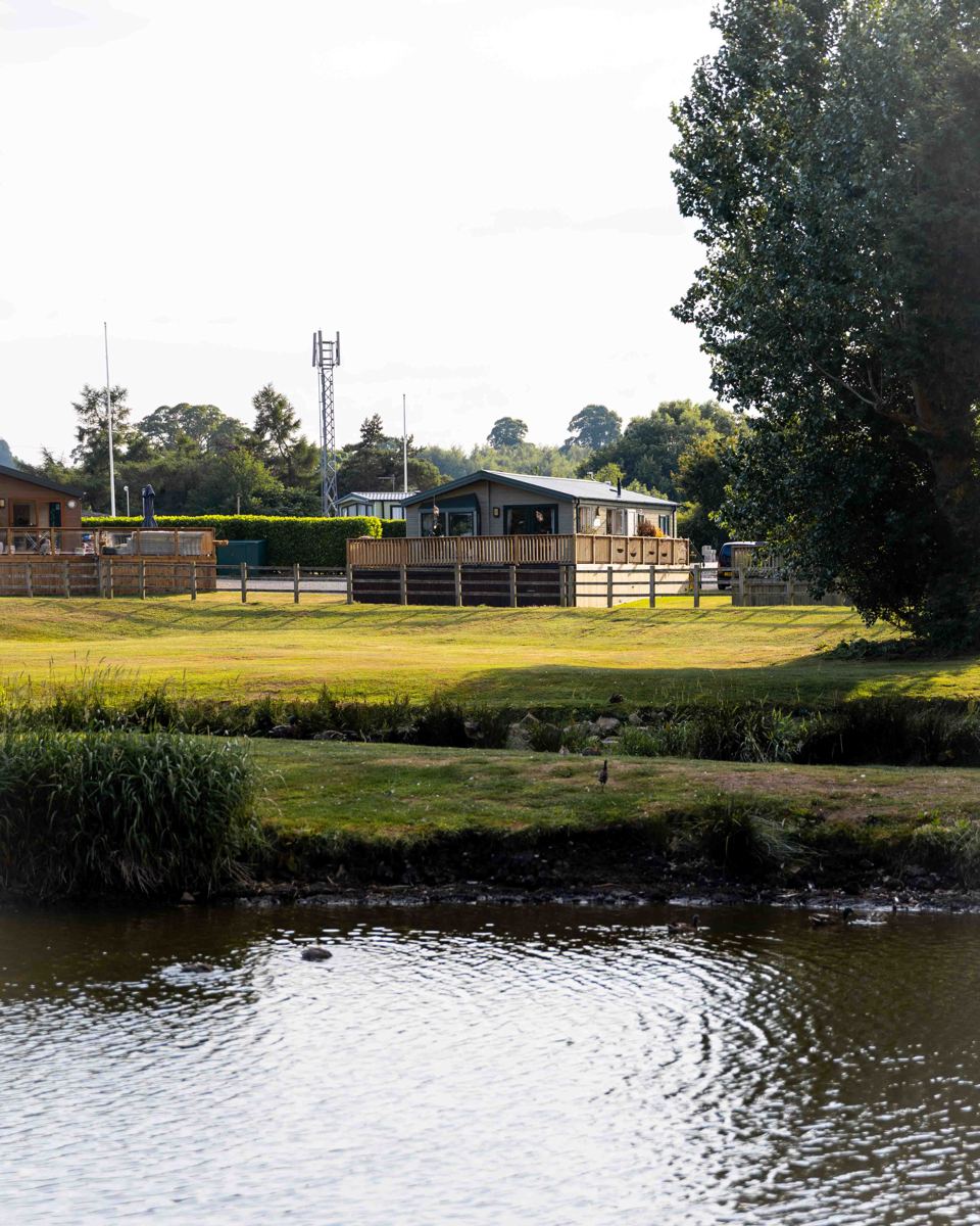 Pond beside the grounds