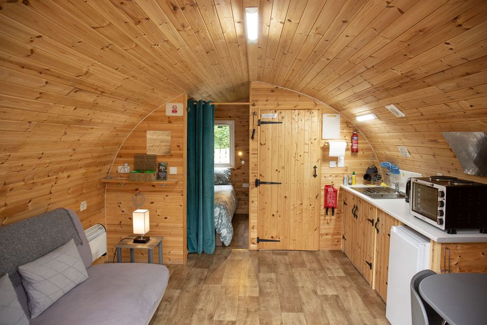 Inside a pod