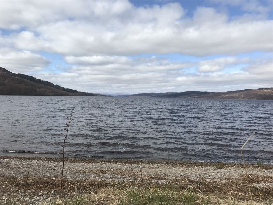 Loch shore nearby