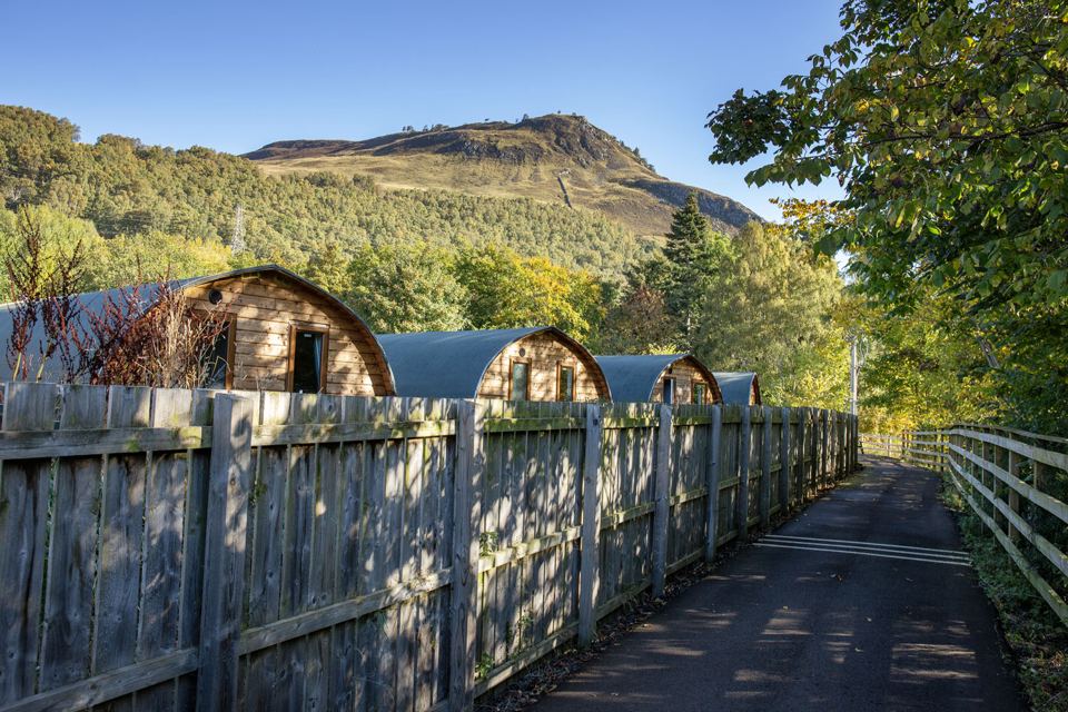 Pods under the hill