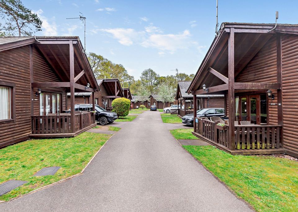 Lane of lodges