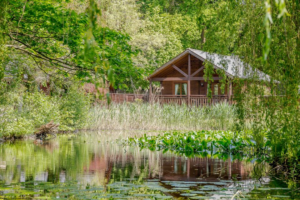 Lodge across the pond