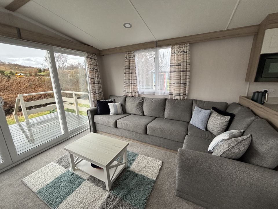 Caravan living room