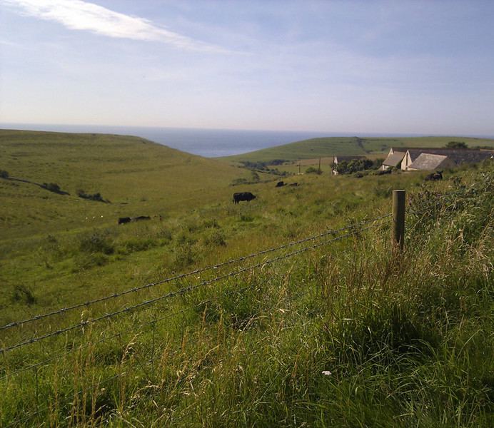 Valley towards the sea