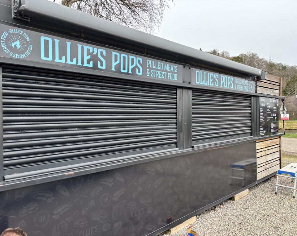 On-site food kiosk
