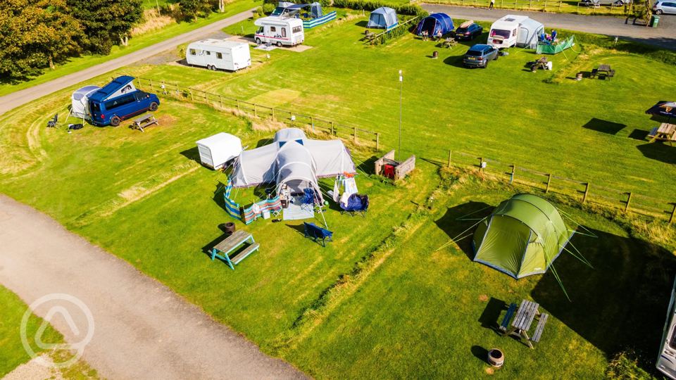 Pitches seen from above
