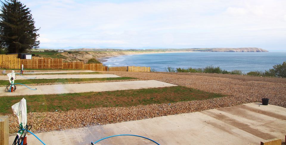 New hardstanding pitches