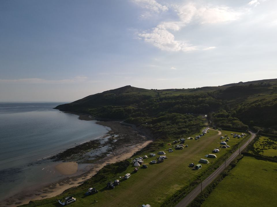 Site and bay from above