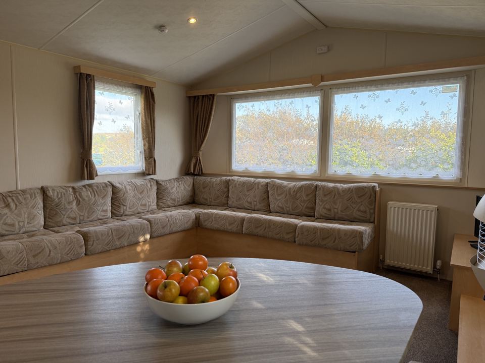 Lounge with corner sofa
