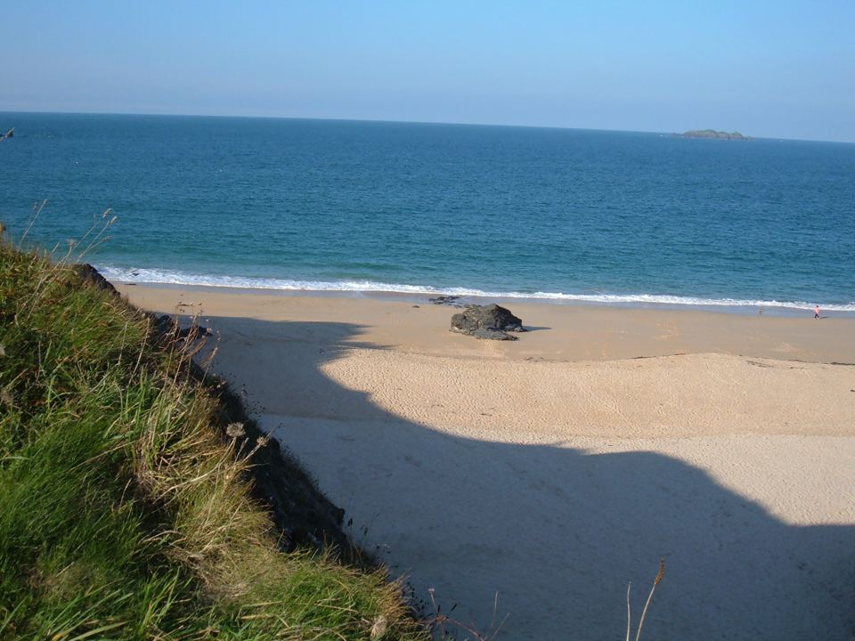 Beach from the cliff top
