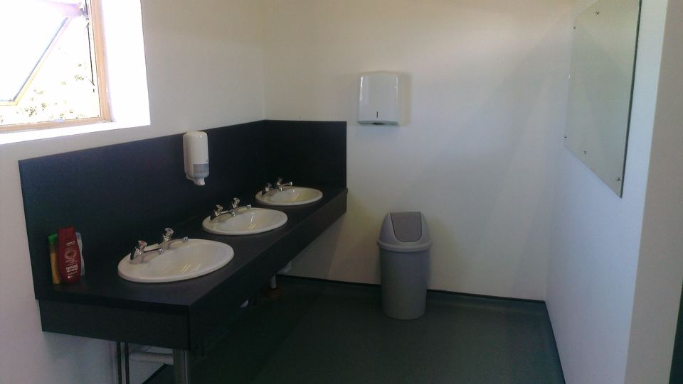 Inside the washroom