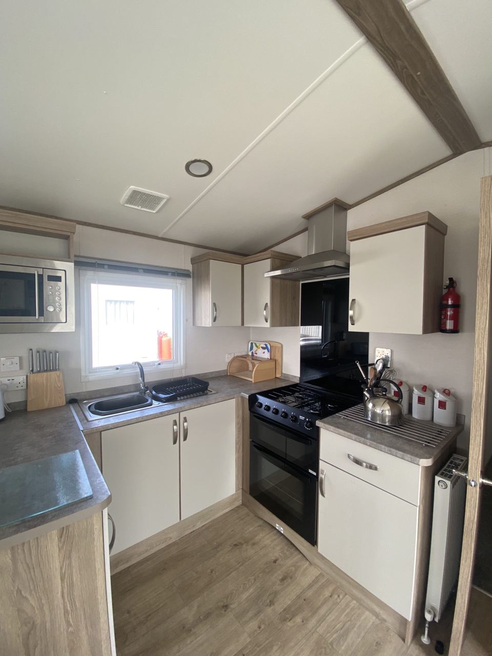 Caravan kitchen
