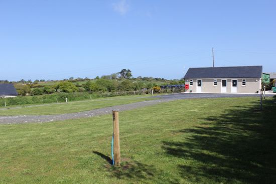 Pitches and amenity block