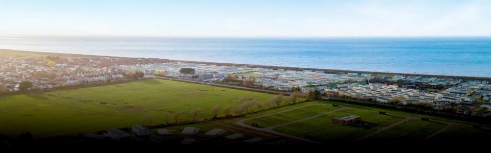 Park and coast from above