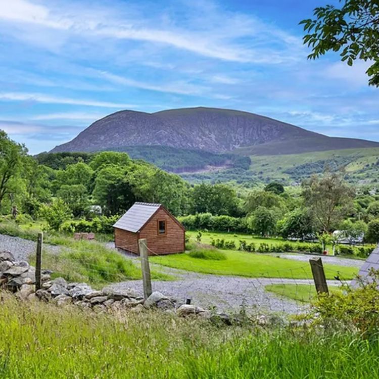 Moel Eilio above the campsite